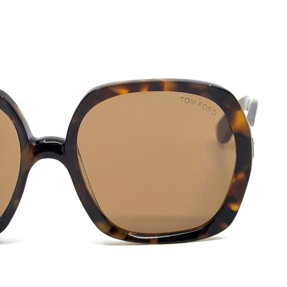 New, TOM FORD Saffron Sunglasses TF1221 52E Authentic main image 8